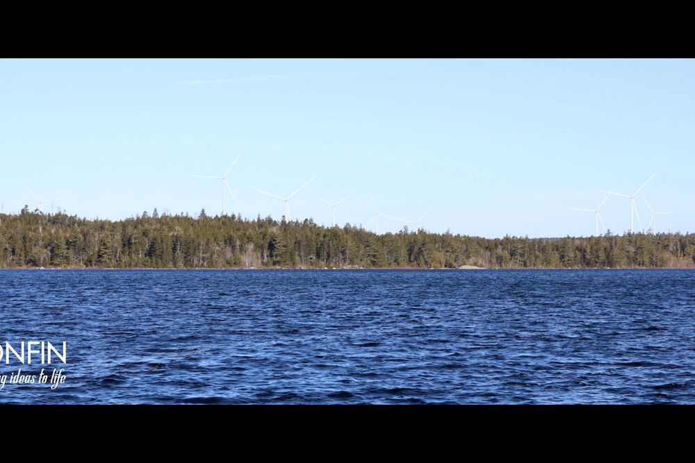 Lakeside site image animated as a motion study